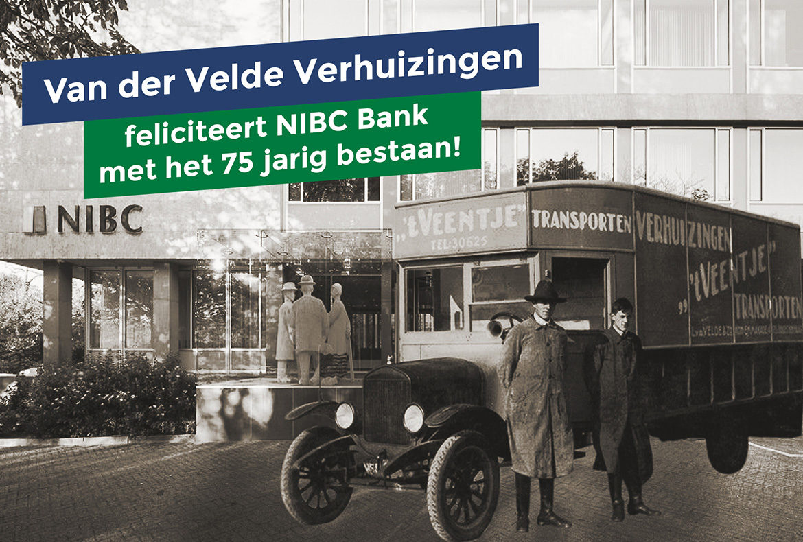 Onze oudste klant, NIBC bank bestaat vandaag 75 jaar!